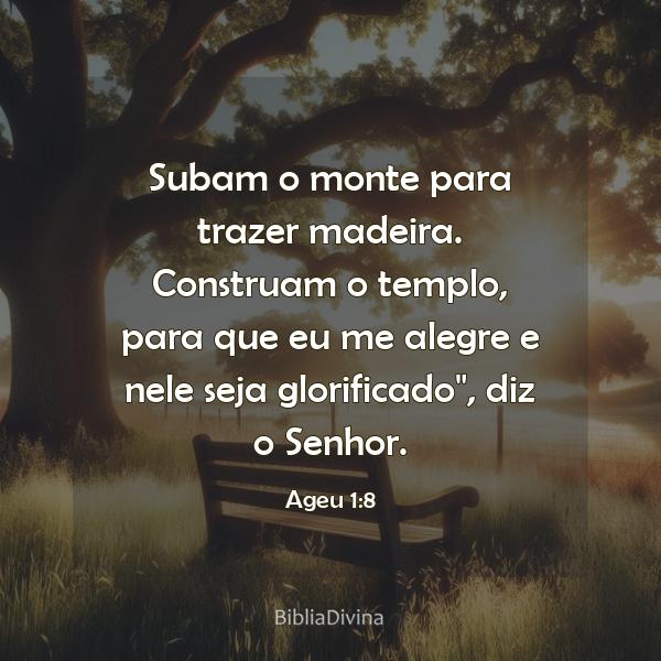 Ageu 1:8