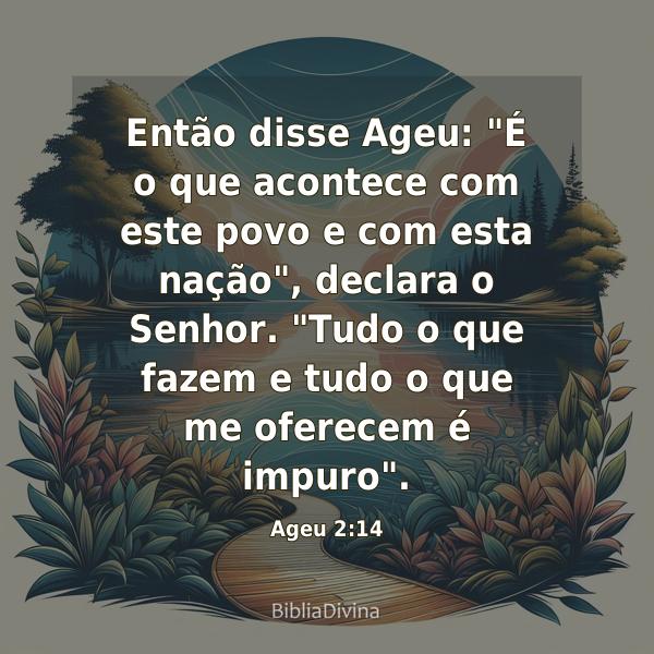 Ageu 2:14