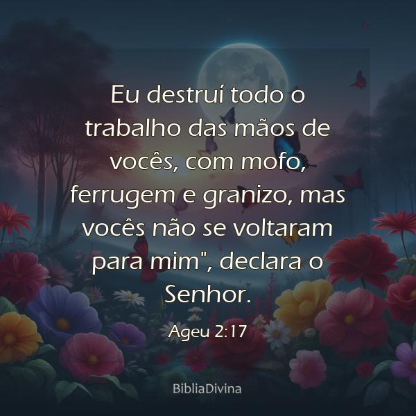 Ageu 2:17