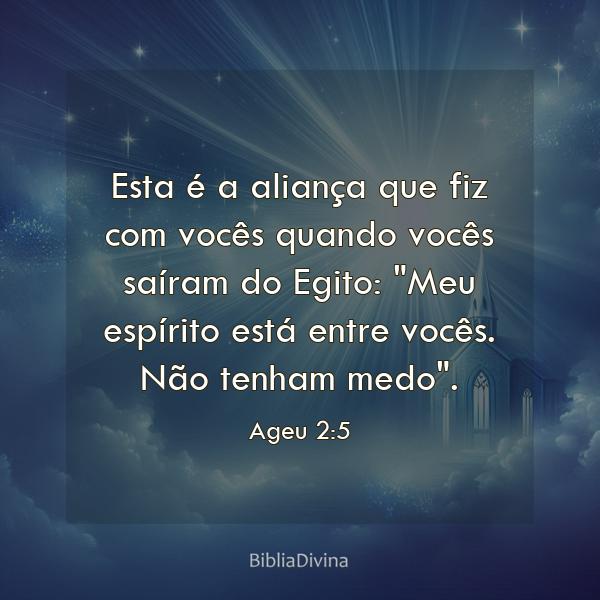 Ageu 2:5