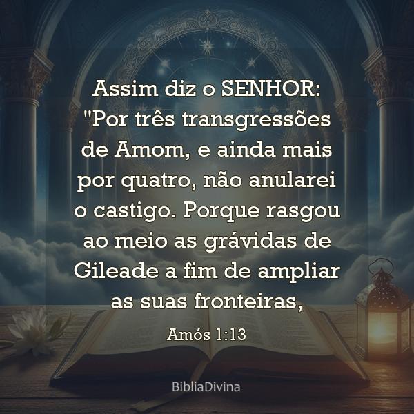 Amós 1:13