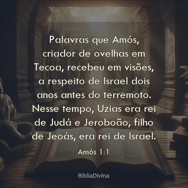 Amós 1:1