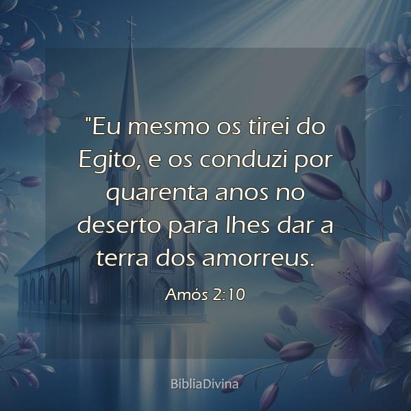 Amós 2:10