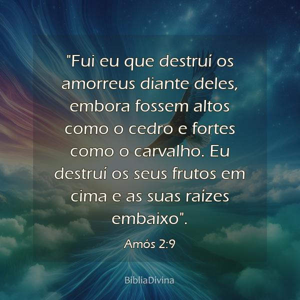 Amós 2:9