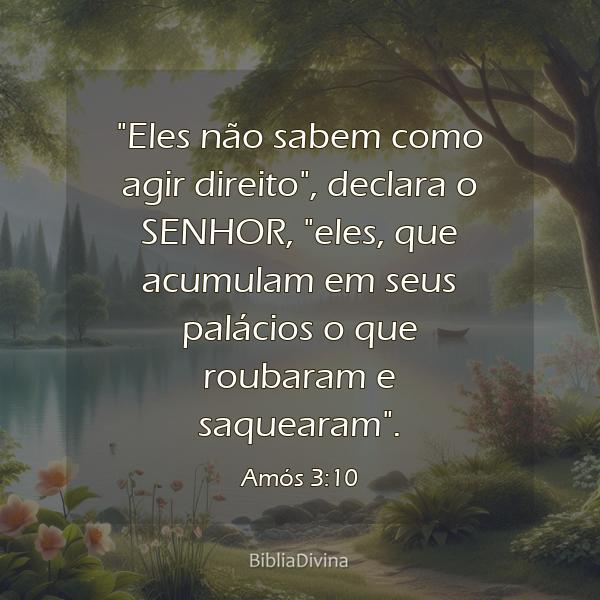 Amós 3:10