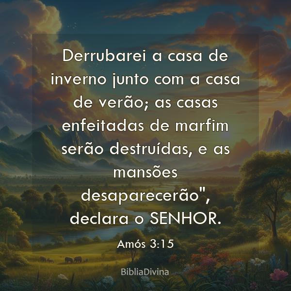 Amós 3:15