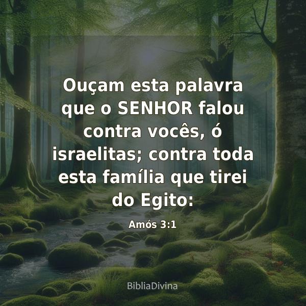 Amós 3:1