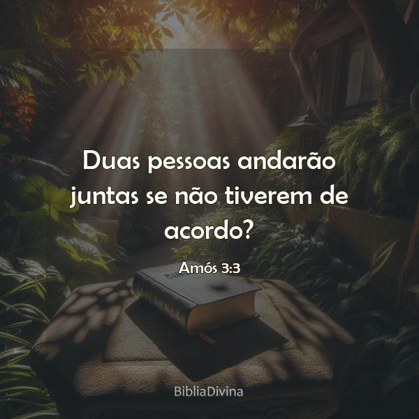 Amós 3:3