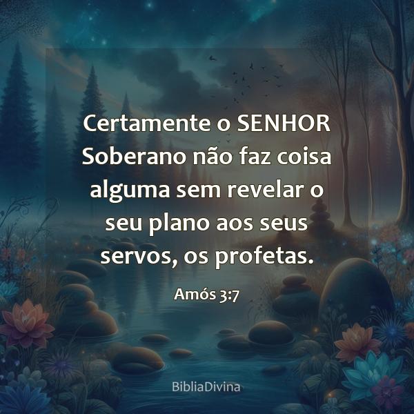 Amós 3:7