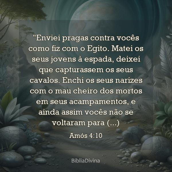 Amós 4:10