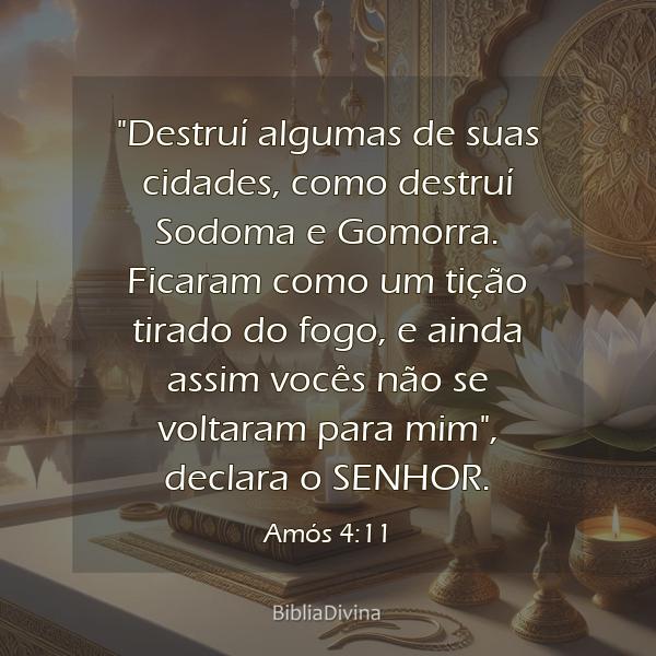 Amós 4:11