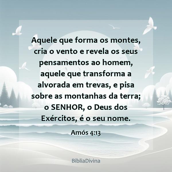 Amós 4:13