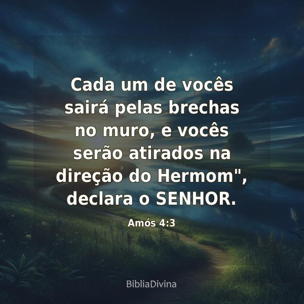 Amós 4:3