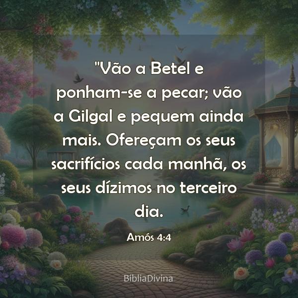 Amós 4:4