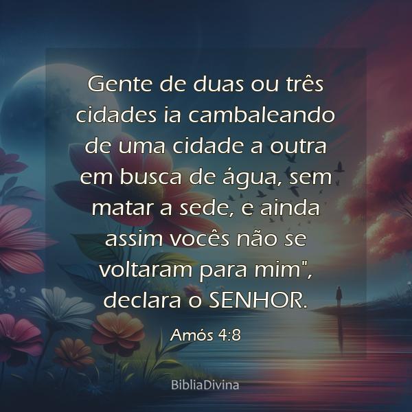 Amós 4:8