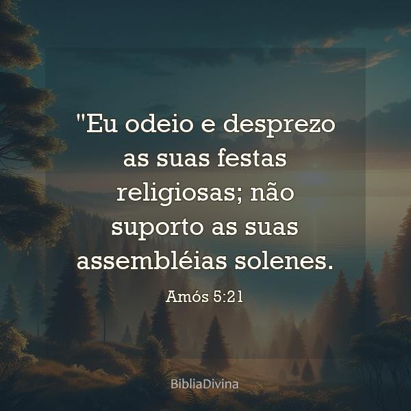 Amós 5:21