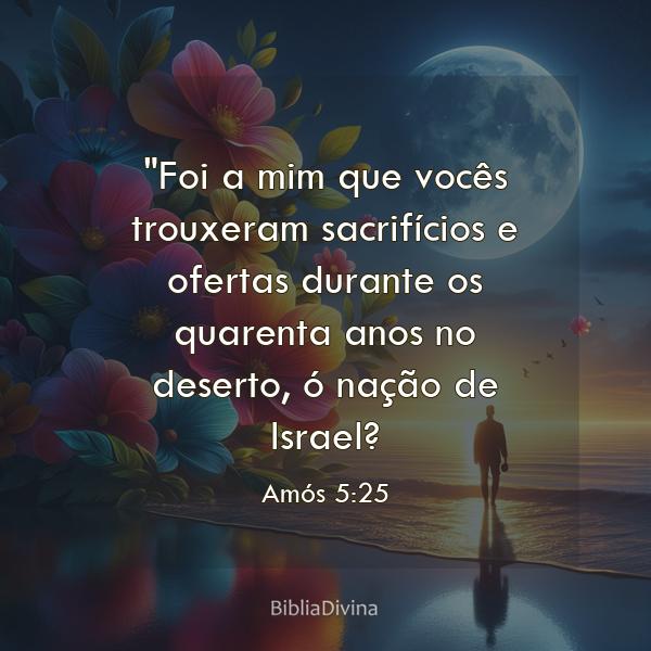 Amós 5:25