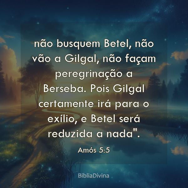 Amós 5:5