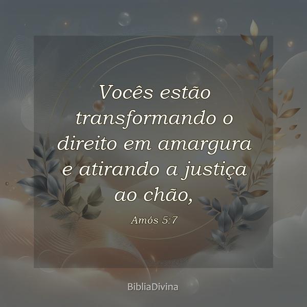 Amós 5:7