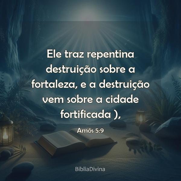 Amós 5:9