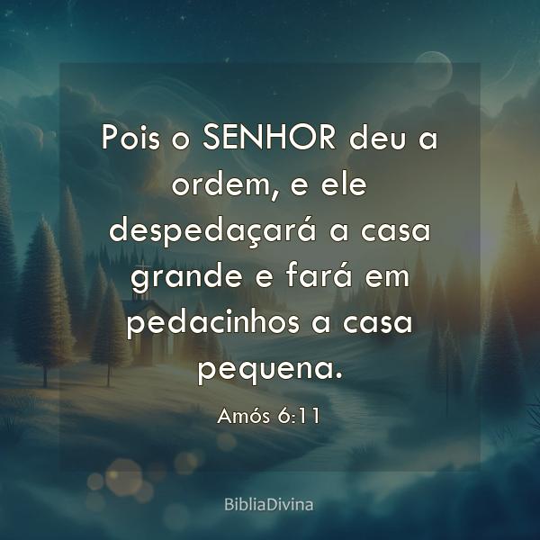 Amós 6:11