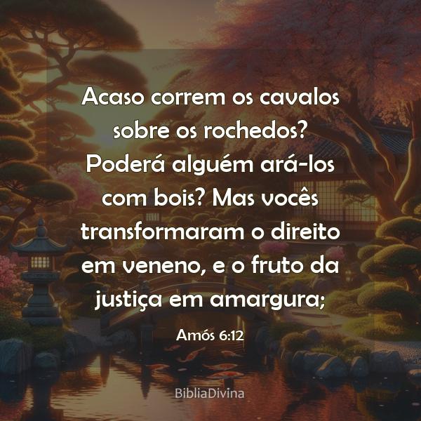 Amós 6:12