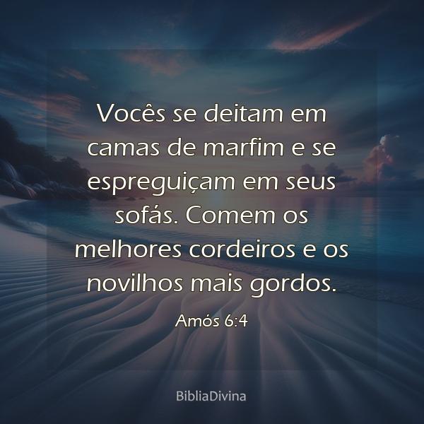 Amós 6:4