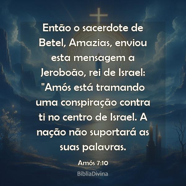 Amós 7:10