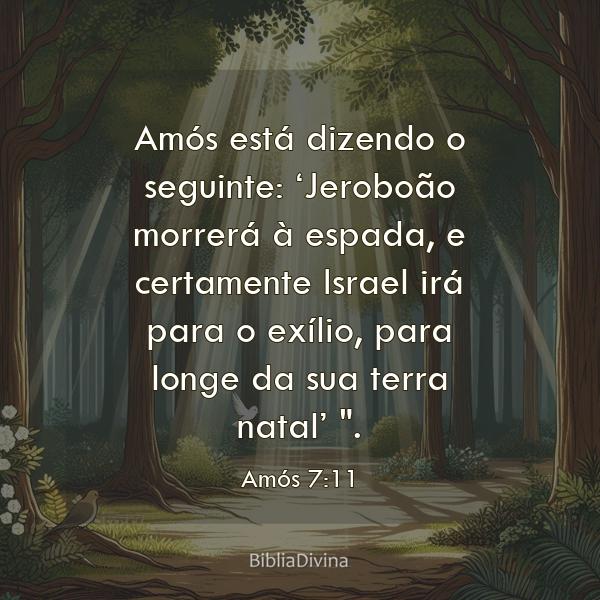 Amós 7:11