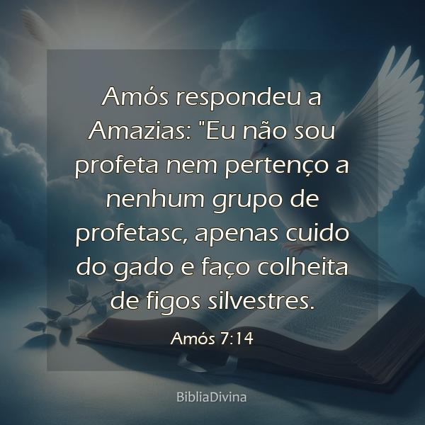 Amós 7:14