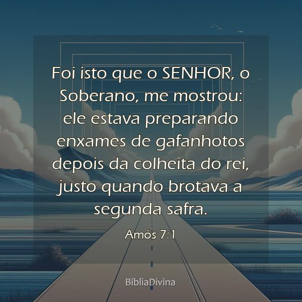 Amós 7:1