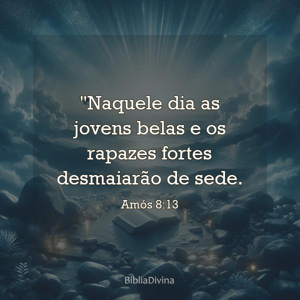 Amós 8:13