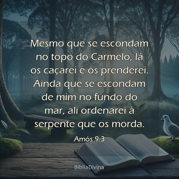 Amós 9:3