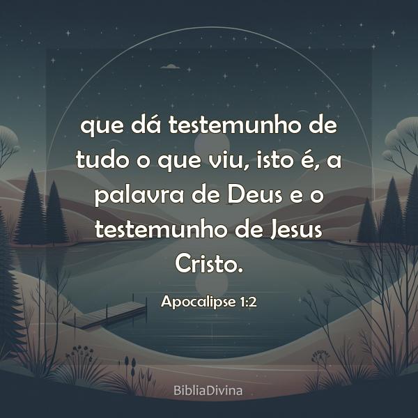 Apocalipse 1:2