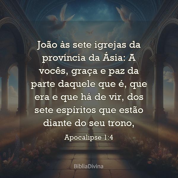 Apocalipse 1:4