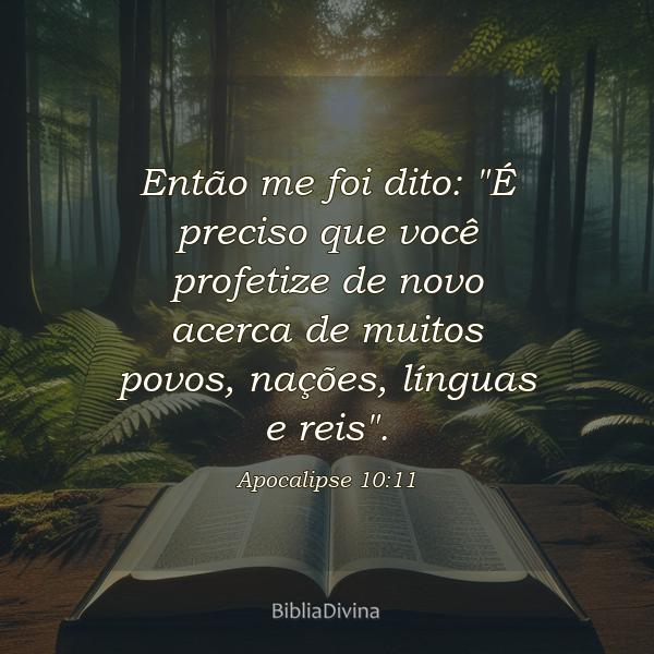 Apocalipse 10:11