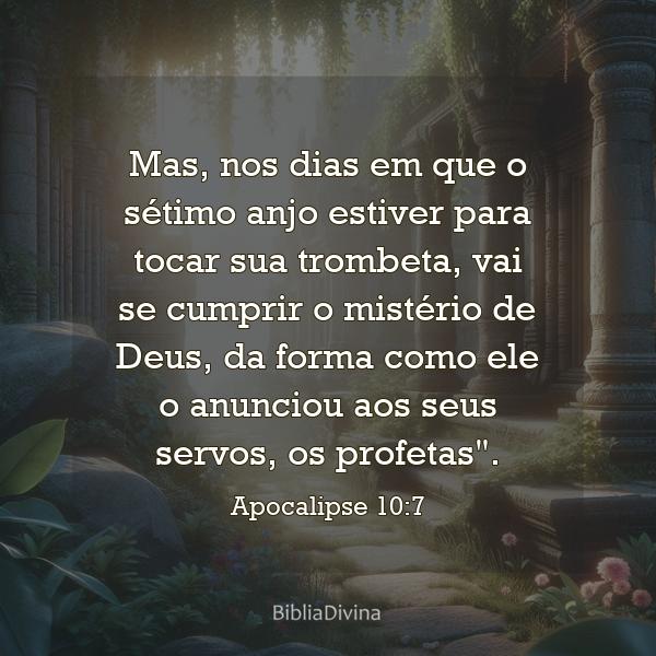 Apocalipse 10:7