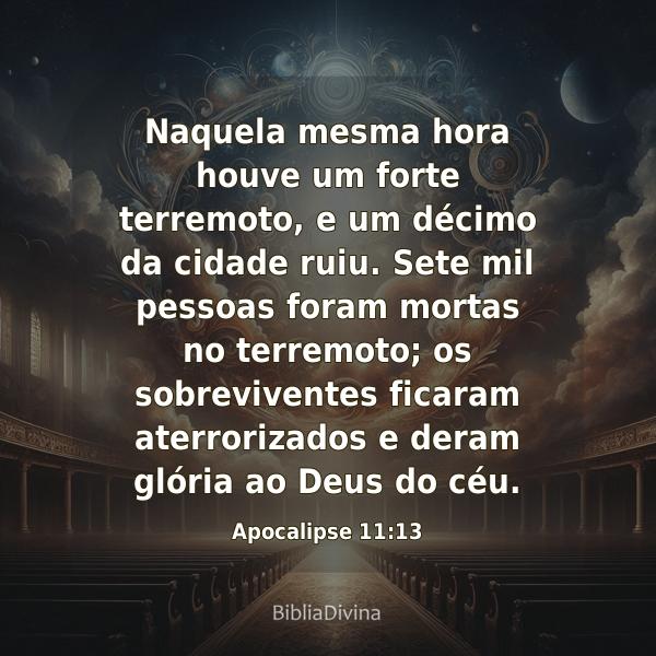 Apocalipse 11:13