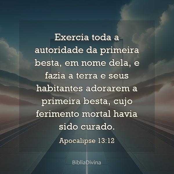 Apocalipse 13:12