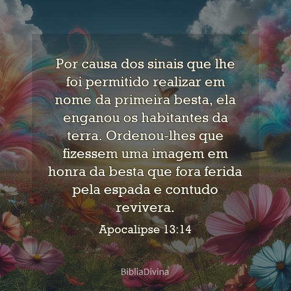 Apocalipse 13:14