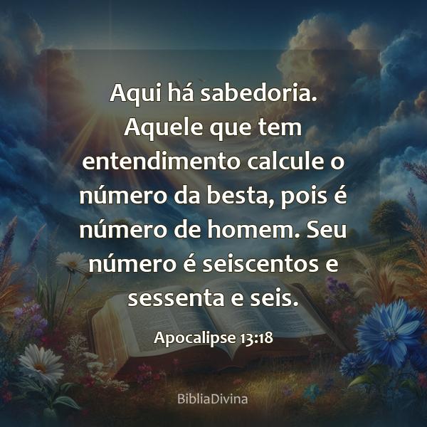 Apocalipse 13:18