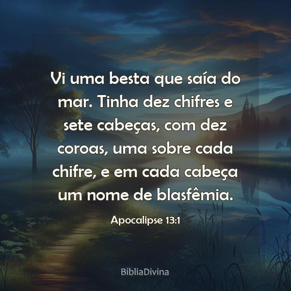 Apocalipse 13:1