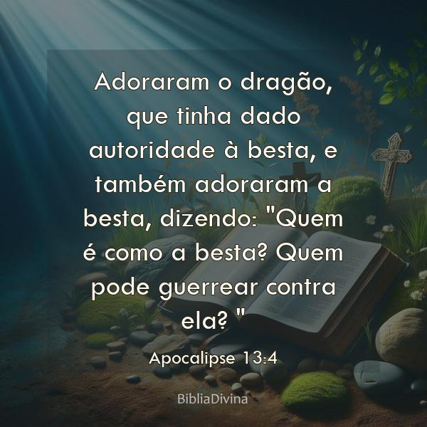 Apocalipse 13:4