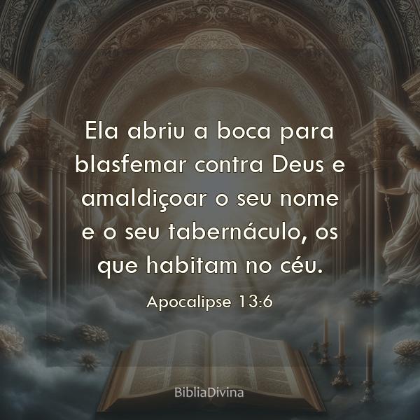 Apocalipse 13:6