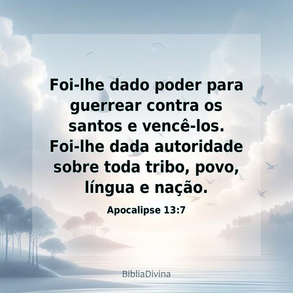 Apocalipse 13:7