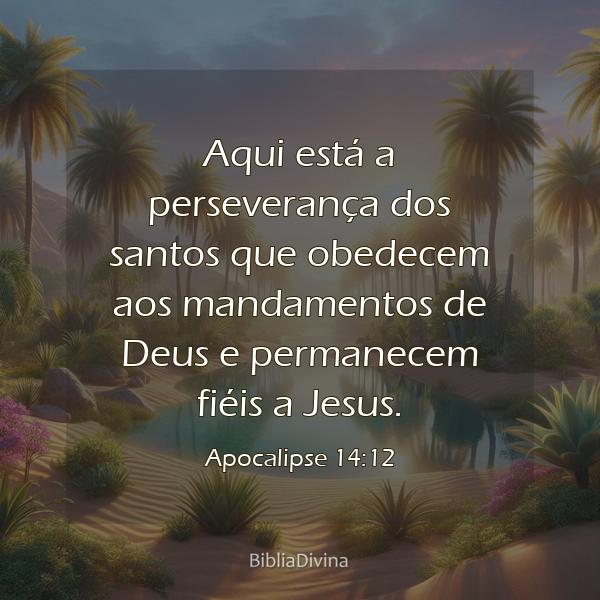 Apocalipse 14:12