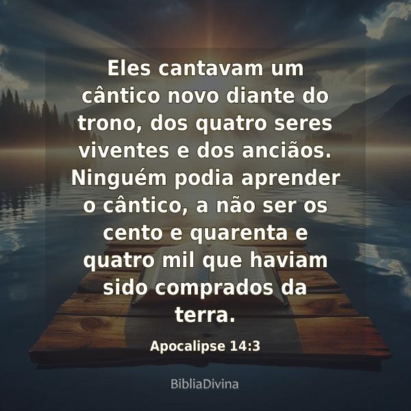 Apocalipse 14:3