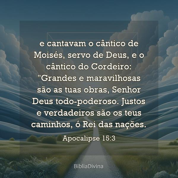 Apocalipse 15:3