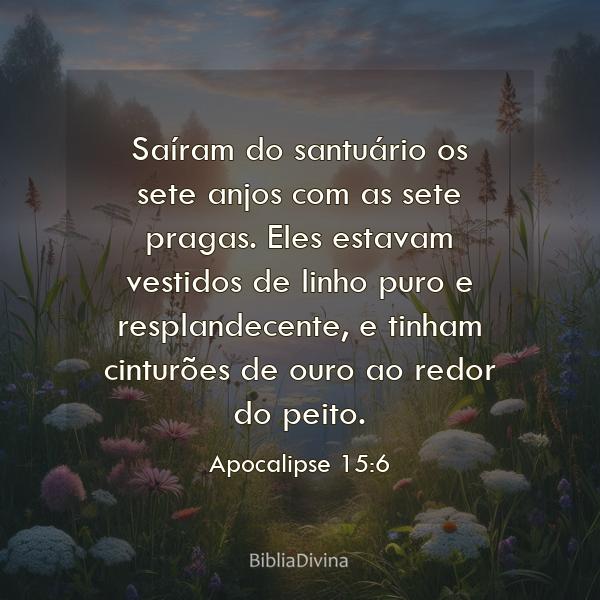 Apocalipse 15:6