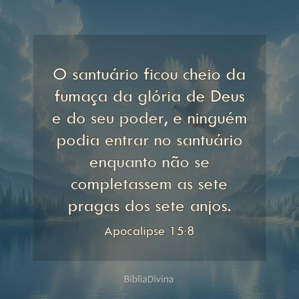 Apocalipse 15:8